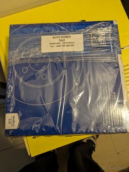 ATE 409123 brzdový kotouč 24.0109-0123.1, sada 2 ks - 2