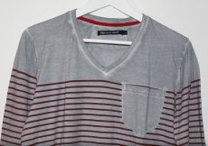 Originální pánské triko s proužkem vel. M - 2