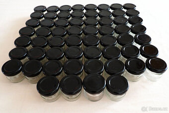 60x zavařovací skleničky 30 ml s víčky - 2