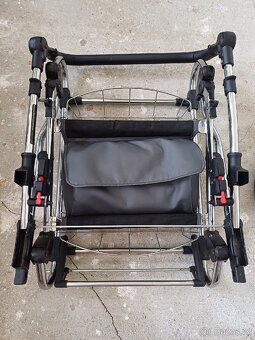 Kočarek Kunert Romantic Eco- šedobílý - 2