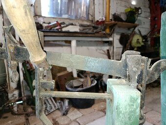 Starodávná plošinová váha – decimálka - 2