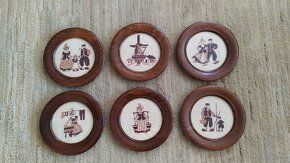 Vyšívané obrázky 6ks - 2