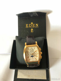 Nové švýcařské hodinky Eden, strojek quartz, originál krabič - 2