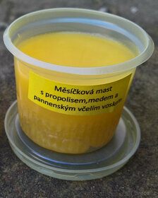 Mast měsíček,propolis,med a panenský včelý vosk - 2