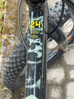 Dětské kolo 24, Commencal Ramones 24 od 130cm, Shimano Deore - 2