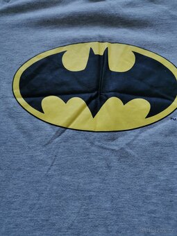 Šedé triko Batman M - 2