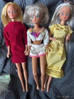 Retro stare panenky barbie mattel a simba celek - 2