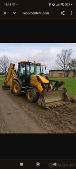Pujcovna - pronajem Bagrů JCB 3+ příslušen - 2
