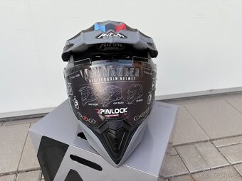 helma Airoh Commander Skill šedá - ZÁNOVNÍ - 2