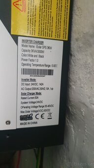 Prodám hybridní střídač EA Sun 3,2Kw - 2
