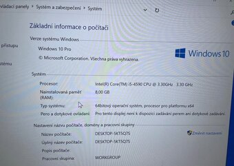 Herní PC-i5 4590 3,30Ghz/RAM 8GB/GTX 750Ti 4GB/SSD 240GB/HDD - 2