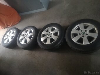 Alu kola originál Škoda Octavia II - 2