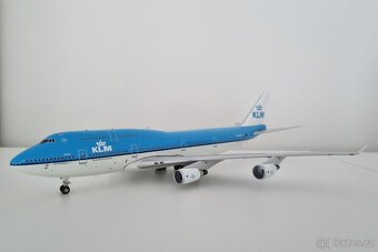 KOVOVÝ MODEL BOEING 747-400 - 2