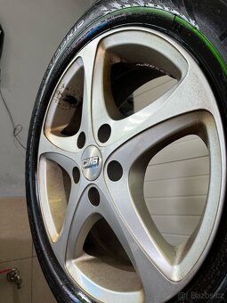 alu kola 5x112 r16 + zimní pneu Nokian wr Snowproof - 2