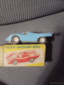 Ites Porsche autíčko + krabicka - 2