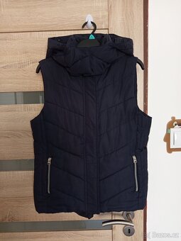 Dámská modrá vesta H&M - 2