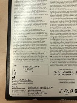 Nitrilové jednorázové rukavice GoGrip černé po expiraci - 2