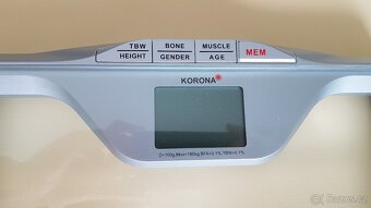 Osobní váha KORONA, měření svalové hmoty, vody - 2