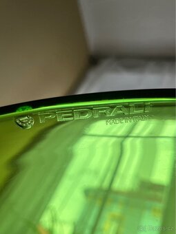 Designová barová židle Pedrali Gliss - zelený transparent - 2