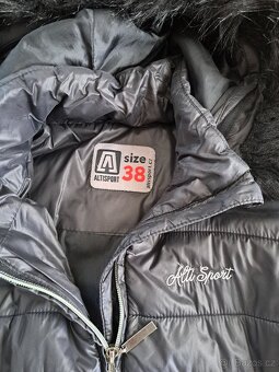 50) slabší zimni bunda kabat Altisport 36/38 nebo S/M - 2