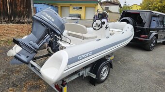 Motorový člun Grand S420NL + Yamaha + přívěs - 2
