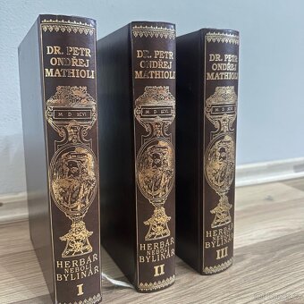 Petr Ondrej Mathioli: Herbář neboli bylinář I., II., III. - 2