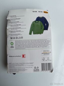 Nové chlapeckých triček, Kaufland 146/152 - 2