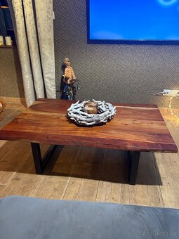 Konferenční stolek 120x77 masiv - 2