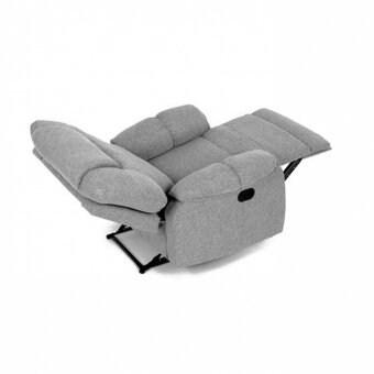 Křeslo TV-4088 šedé s ručním polohováním pro relaxaci - 2