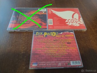 CD Aerosmith, Sex Pistols - 2