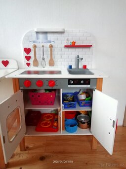 Dětská kuchyňka Lidl + pracovní deska - 2