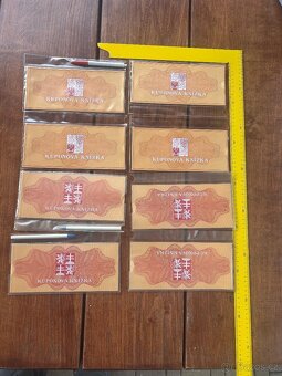 Kupinove knížky / kuponova knizka - 2