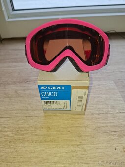 Lyžařská helma GIRO XS+ brýle - 2