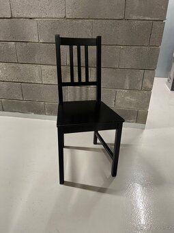 Jídelní židli IKEA STEFAN – černá - 2