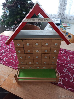 Adventní kalendář dřevěný - 2