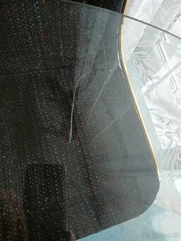 Skleněný stůl+2 židle - 2