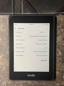 Čtečka knih Amazon Kindle Paperwhite 10. gen 32GB + obal 3 - 2
