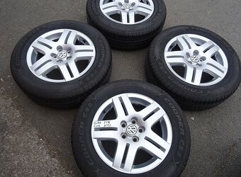 Alu disky origo VW, Škoda, 15", 5x100,ET 38, letní sada - 2