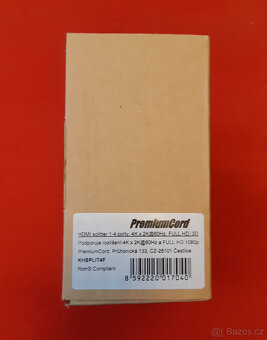HDMI Spliter 1x4porty Premium Cord - 2