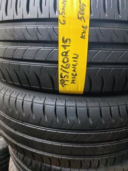 195/60r15 zánovní letní pneu Michelin - 2
