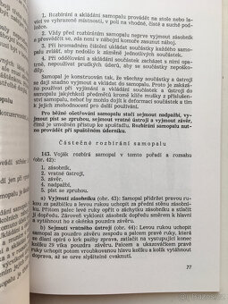 Předpis, příručka samopal vz 58 - NOVÝ - 2