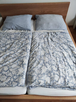 Dvojpostel Ikea MALM 180cm - 2