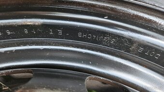 Peugeot,Citroen letní kola 185/65R14 disky 5,5Jx14 4x108 - 2