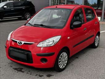 Hyundai i10 1,1 klimatizace,el.okna,2xklíč (2010) - 2