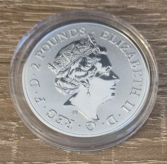 Lunární série The Royal Mint 1 Oz 2018 - 2
