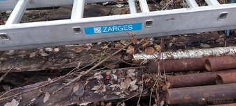 Dvoudílny žebřík 2 x 20 ( 10,4 m) ZARGES profi - 2