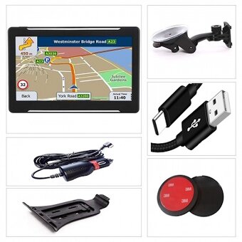 Nové 7" a 9" GPS navigace 512MB/16GB TRUCK, BUS, OA - 2