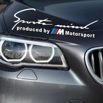 Sport mind produced by ///M Motorsport nálepka - 2