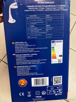 Stolní lampa s lupou LE004LED značky VELAMP - 2