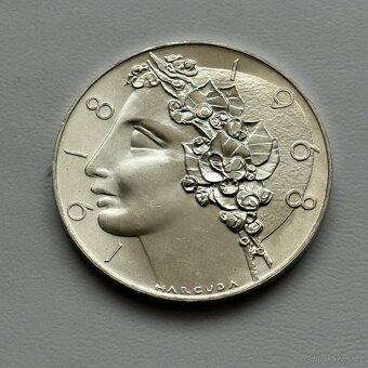 Pamětní stříbrná mince 50 Korun 1968, 50 let ČSR - 2